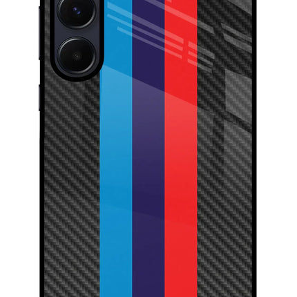 BMW Stripes Pattern Samsung A55 5G Glass Case