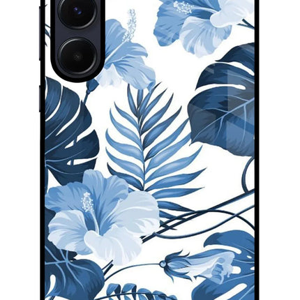 Fabric Art Samsung A55 5G Glass Case