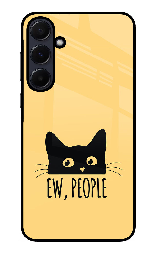 Ew People Catitude Samsung A55 5G Glass Case