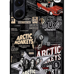 Arctic Monkeys Samsung A55 5G Glass Case