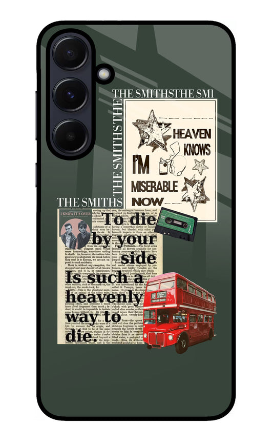 The Smiths Samsung A55 5G Glass Case