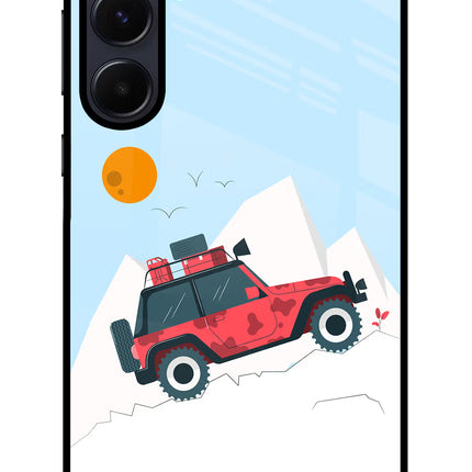 Mountain Trail Beast Samsung A55 5G Glass Case