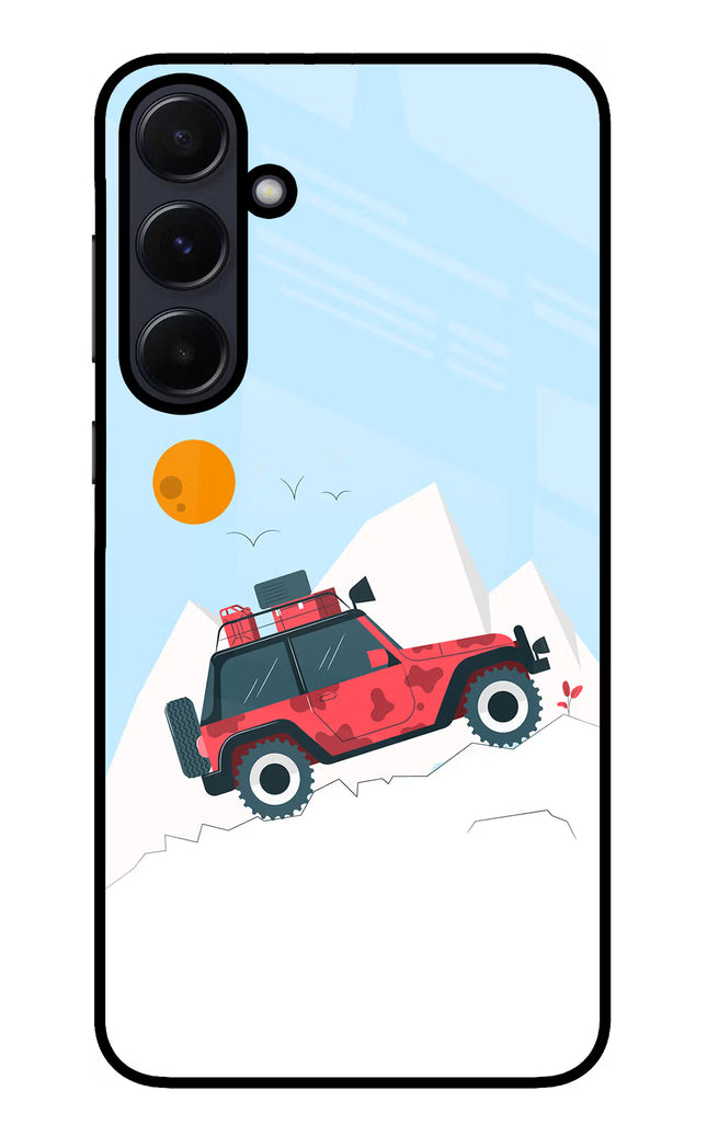 Mountain Trail Beast Samsung A55 5G Glass Case