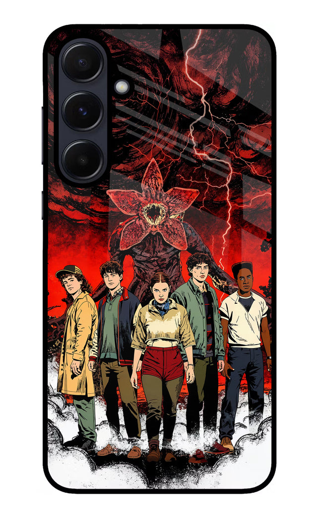Ordinary Things Characters Samsung A55 5G Glass Case