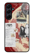 Taylor Swift Samsung A55 5G Glass Case