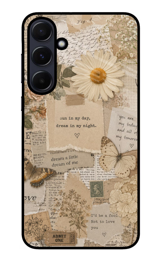Vintage case Samsung A55 5G Glass Case