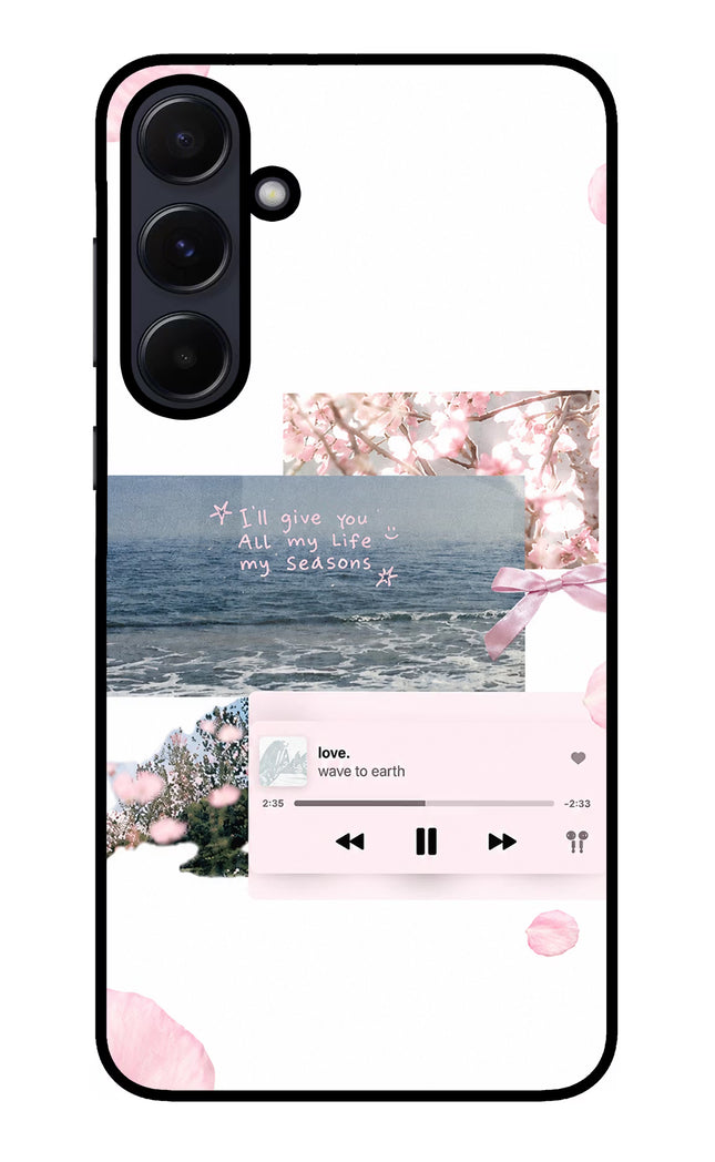 Wave to earth Samsung A55 5G Glass Case