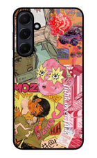 Funkover Samsung A55 5G Glass Case