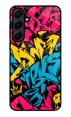 Graffiti Vibe Samsung A55 5G Glass Case