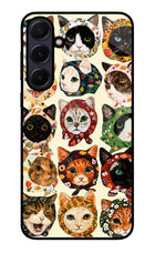 Cool Cat Samsung A55 5G Glass Case