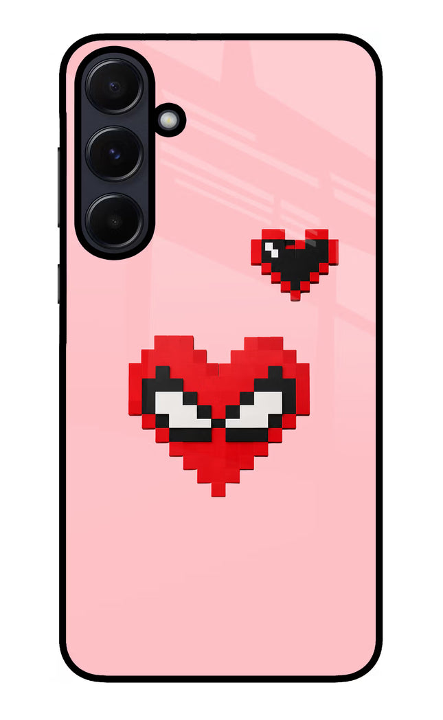 Gwen Heart Samsung A55 5G Glass Case