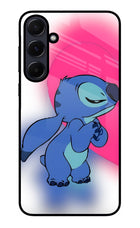 Stitch Hug Samsung A55 5G Glass Case