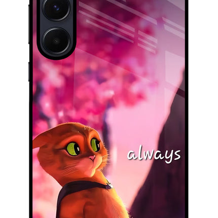 Always Cat Samsung A55 5G Glass Case