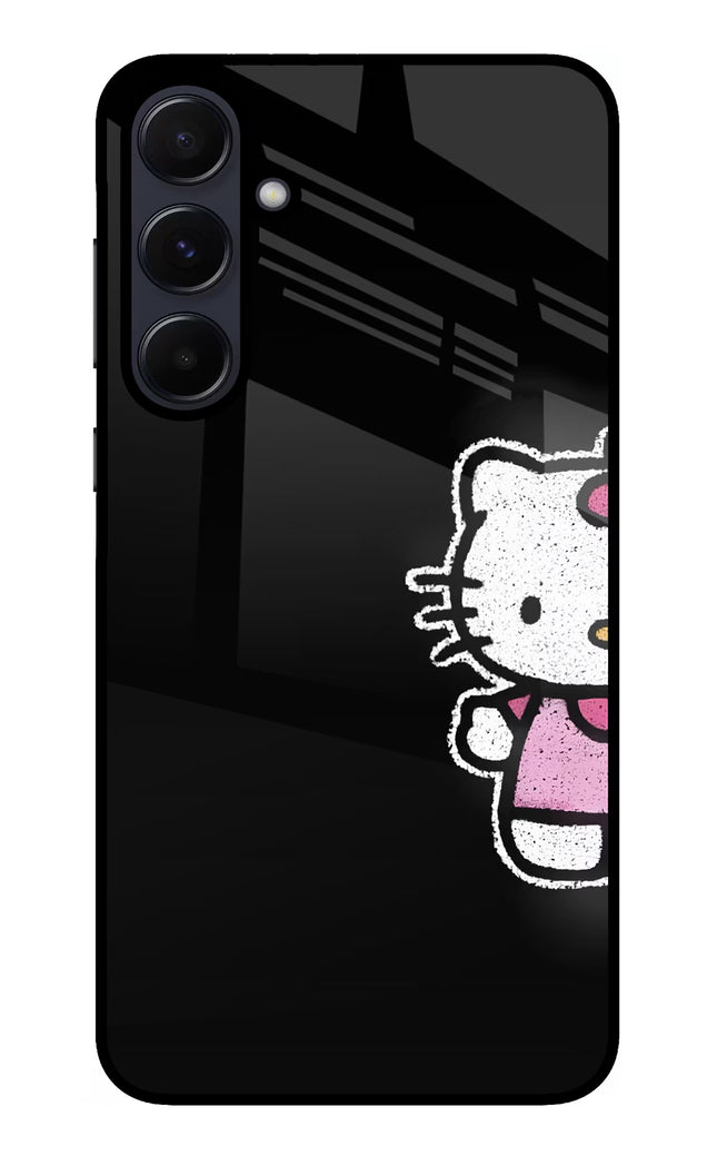 Kitty Charm Samsung A55 5G Glass Case
