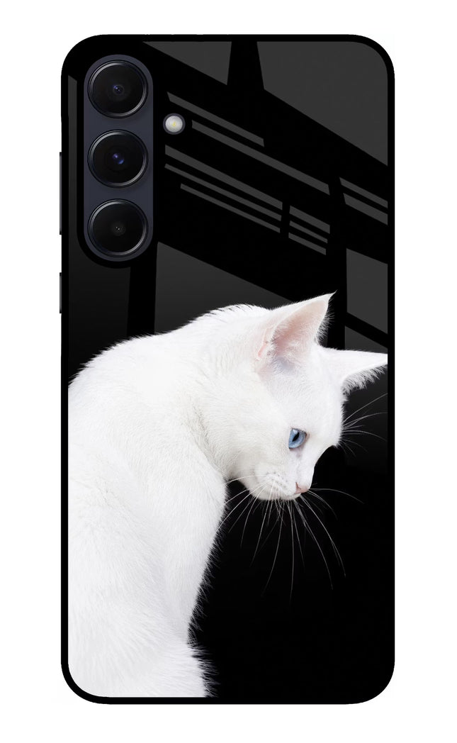 Snow Gaze Samsung A55 5G Glass Case