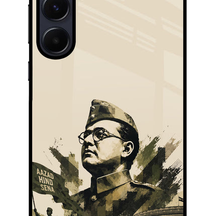 Netaji Rising Samsung A55 5G Glass Case