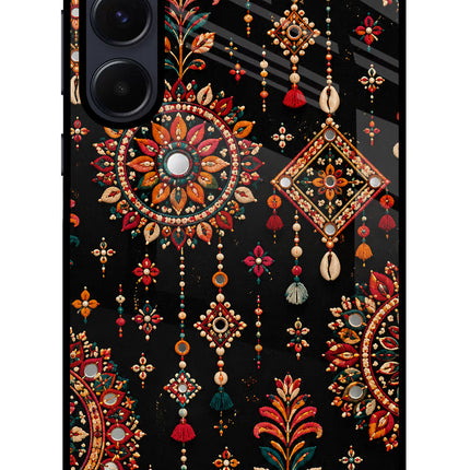 Boho Noir Samsung A55 5G Glass Case
