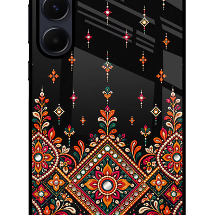Noir Mehfil Samsung A55 5G Glass Case