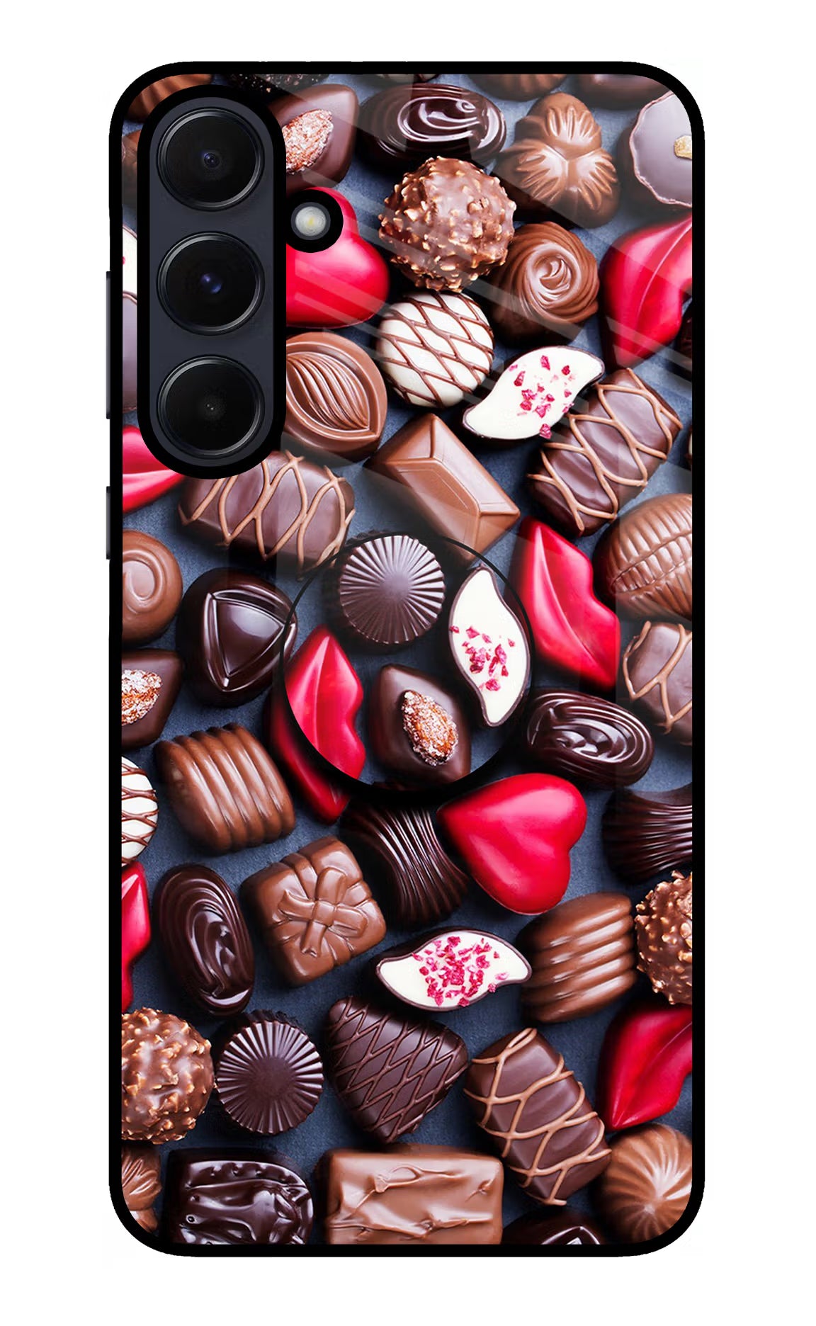 Chocolates Samsung A55 5G Pop Case by Casekaro
