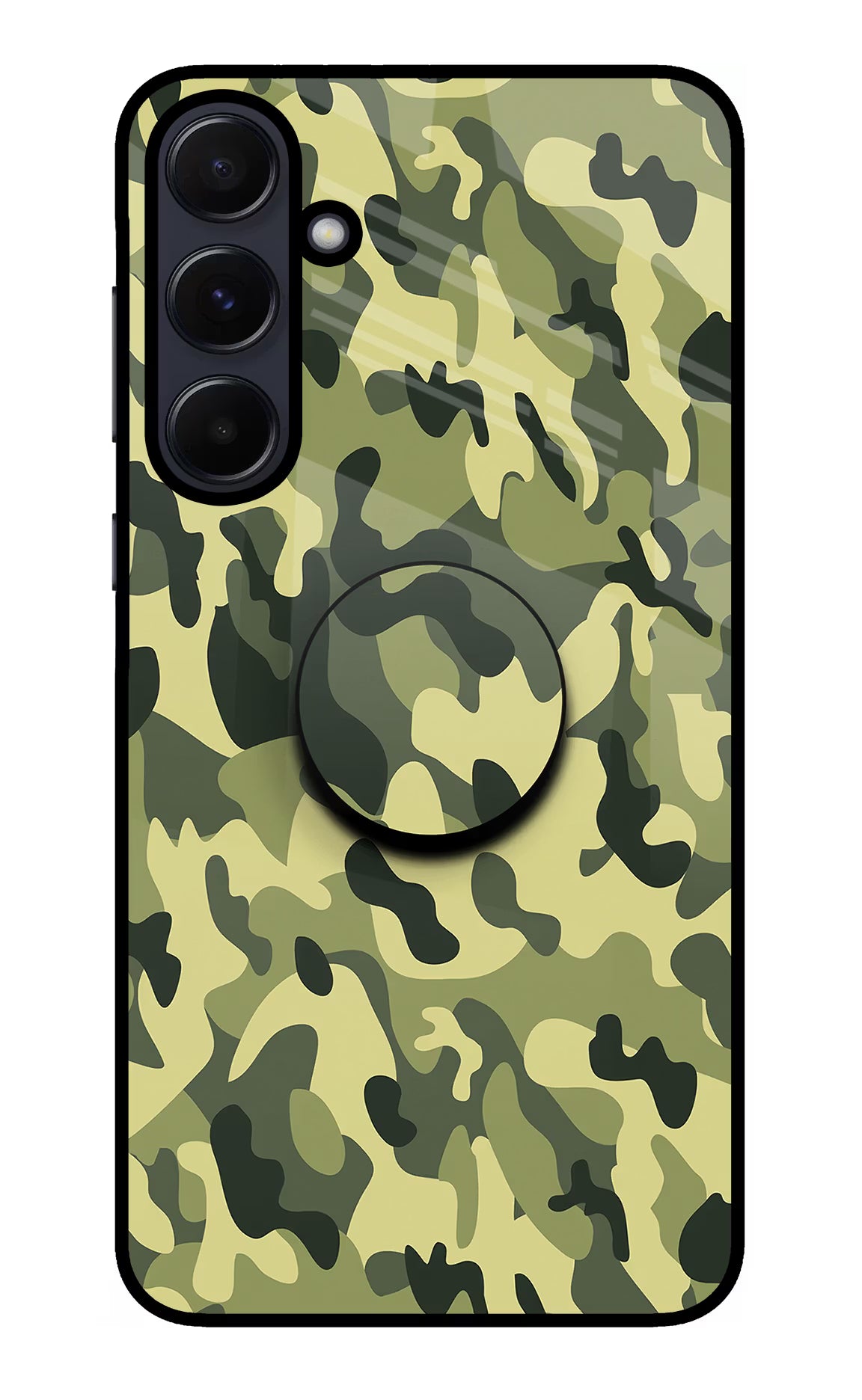 Camouflage Samsung A55 5G Pop Case by Casekaro