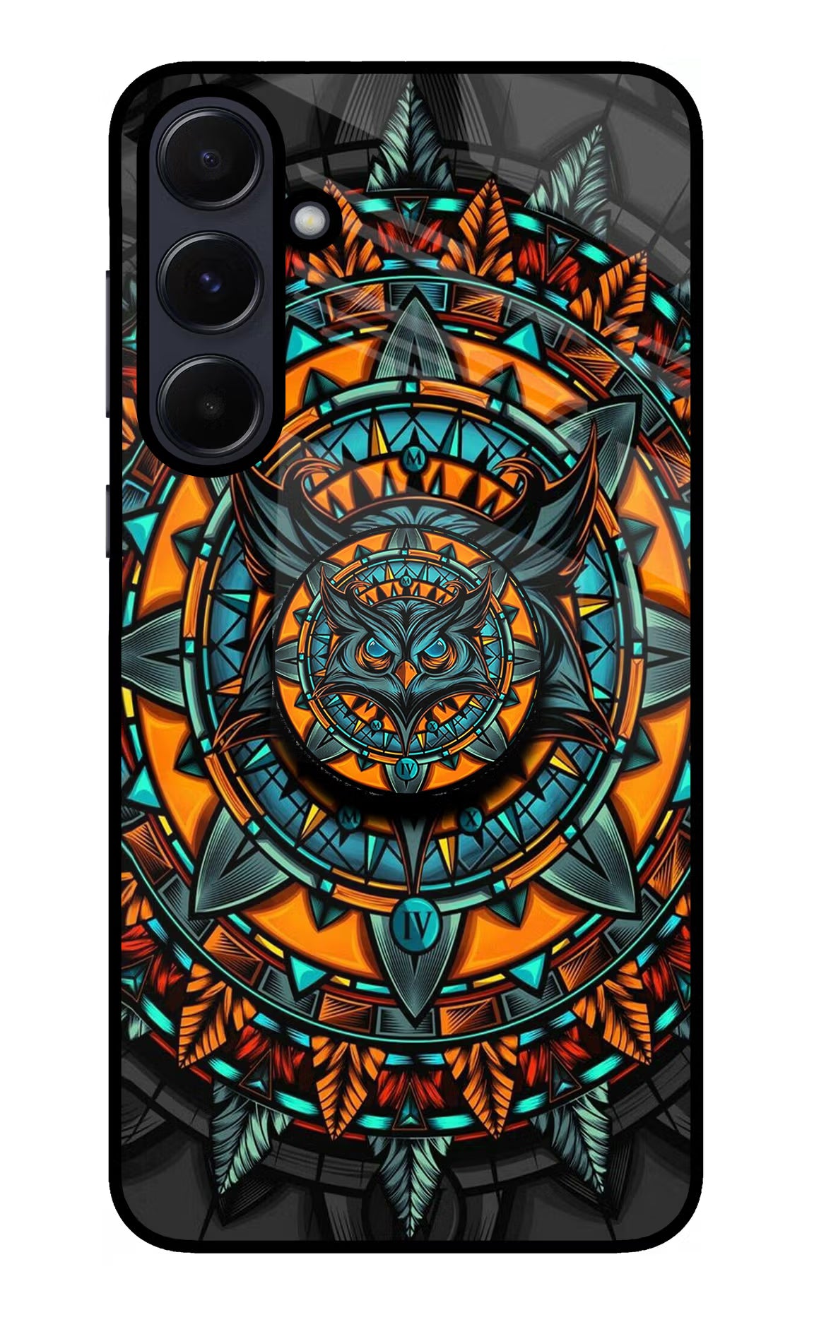 Angry Owl Samsung A55 5G Pop Case by Casekaro