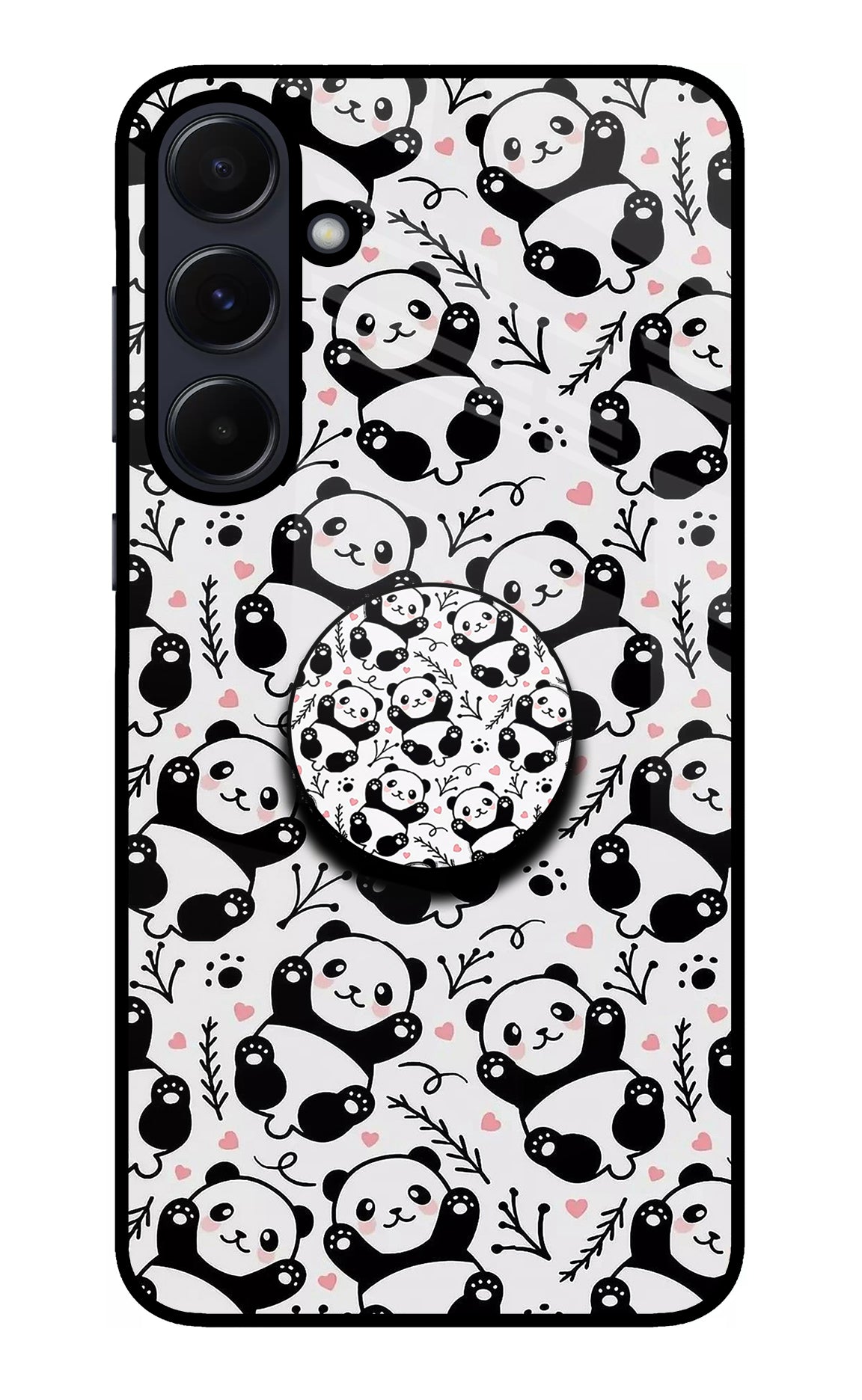 Cute Panda Samsung A55 5G Pop Case