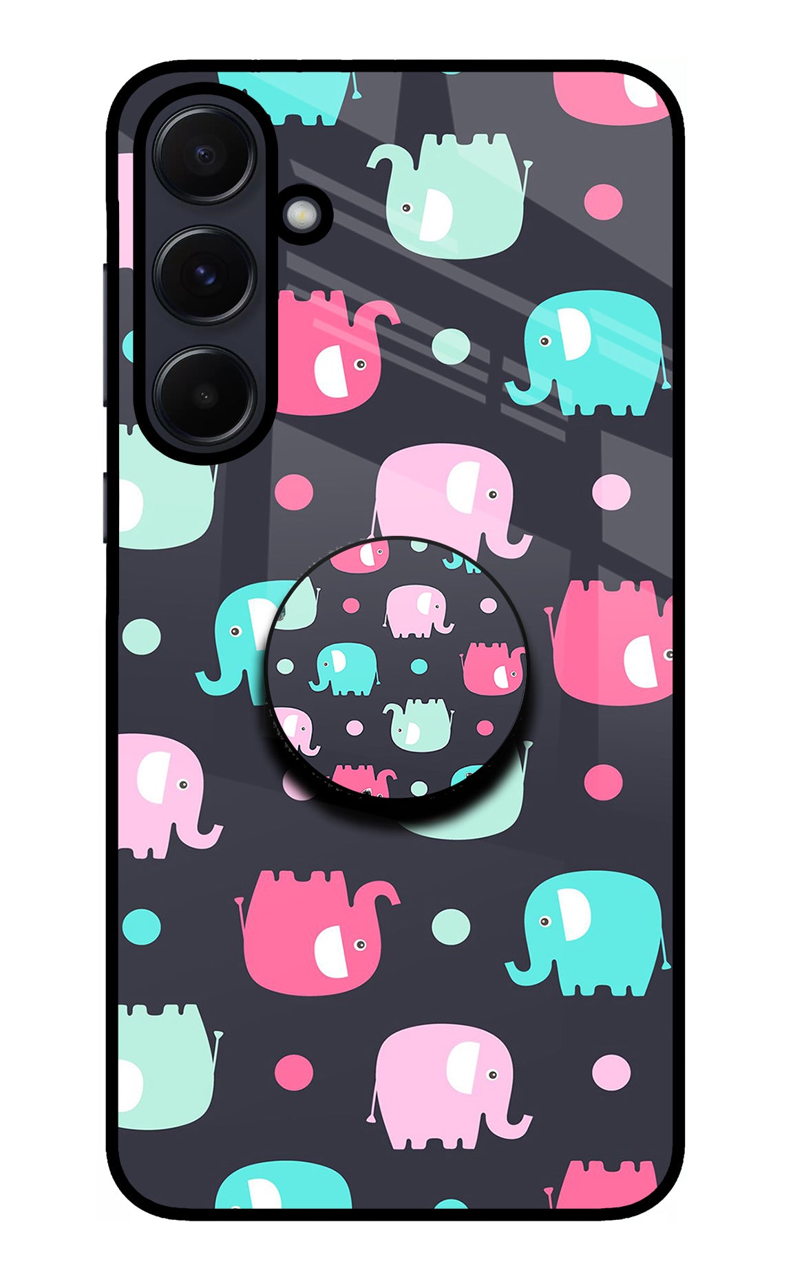 Baby Elephants Samsung A55 5G Pop Case