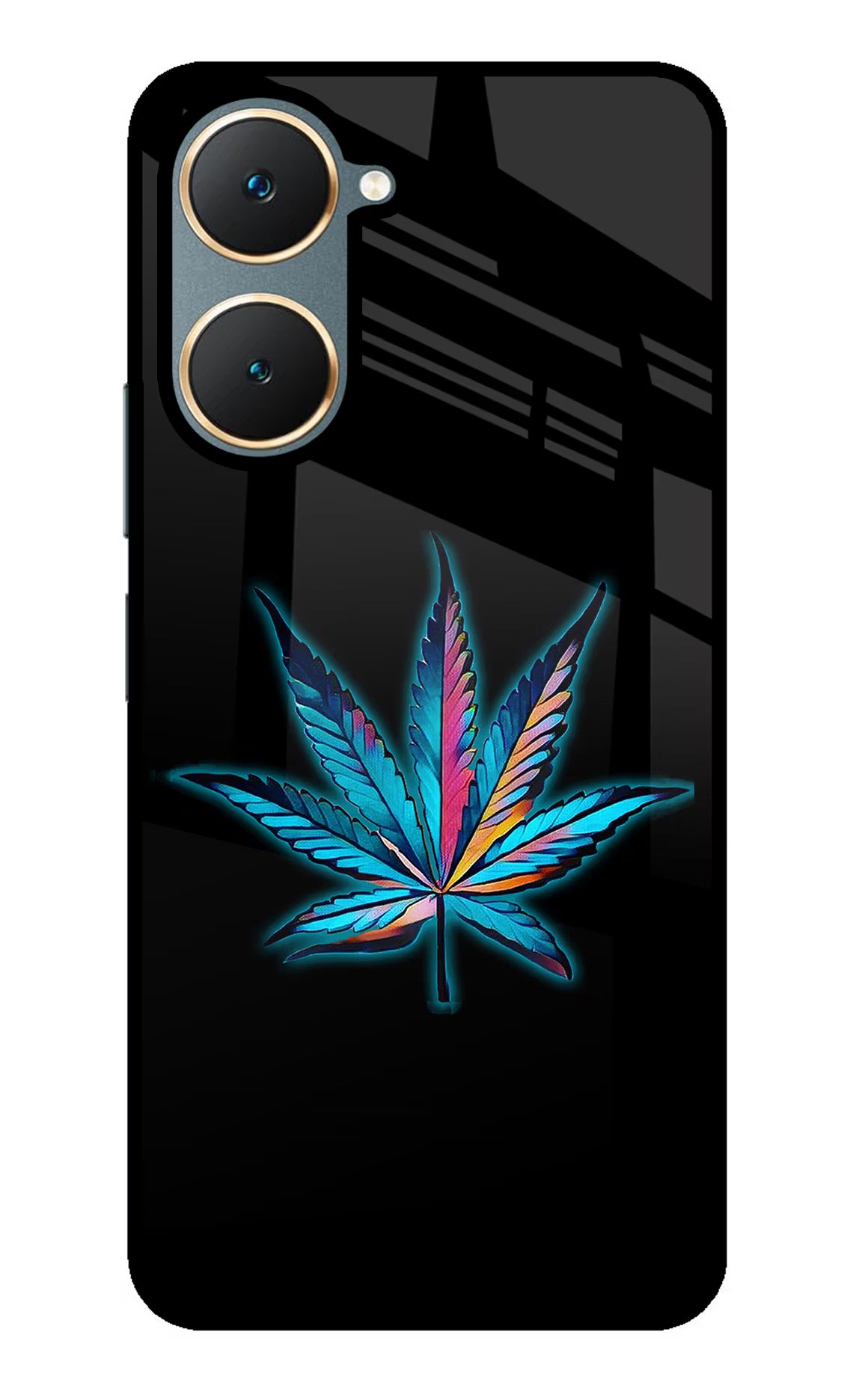 Weed Vivo Y18/Y18e Glass Case