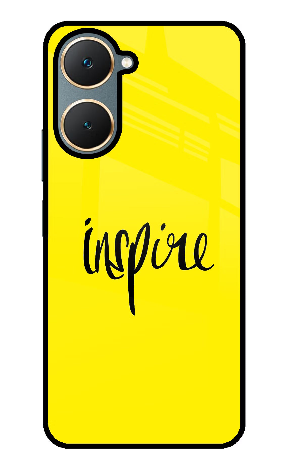 Inspire Vivo Y18/Y18e Glass Case Back Cover by Casekaro