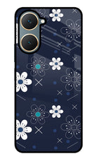 Flowers Vivo Y18/Y18e Glass Case