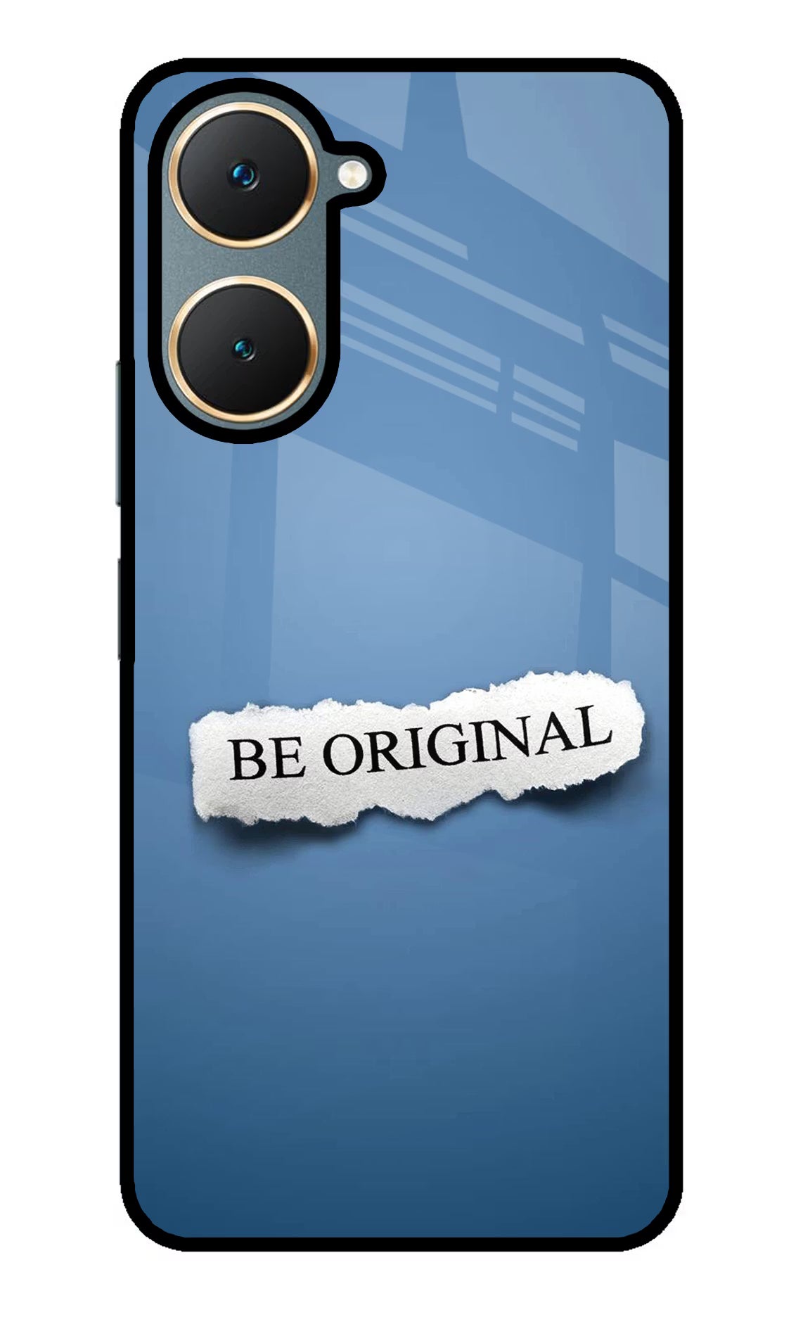 Be Original Vivo Y18/Y18e Glass Case Back Cover by Casekaro