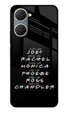 FRIENDS Character Vivo Y18/Y18e Glass Case