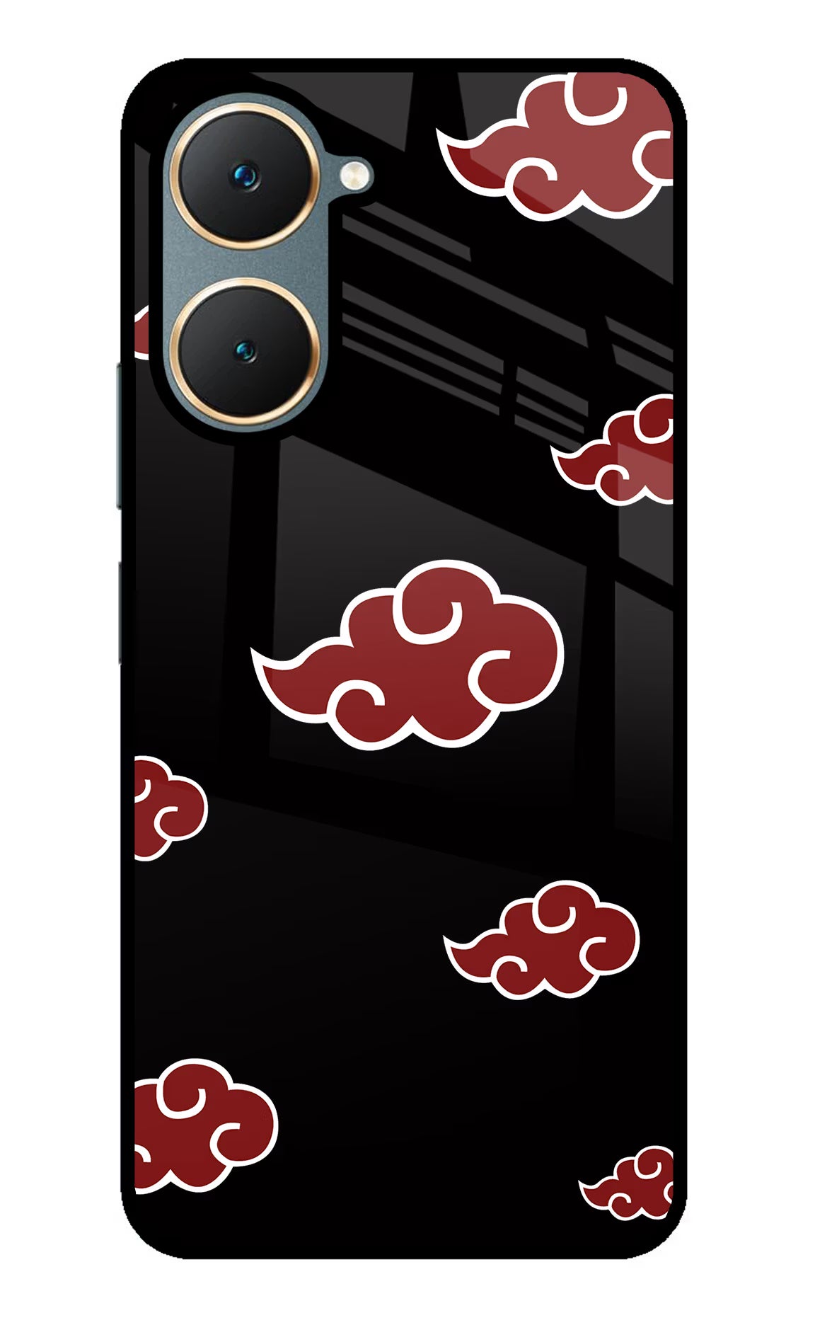 Akatsuki Vivo Y18/Y18e Glass Case Back Cover by Casekaro