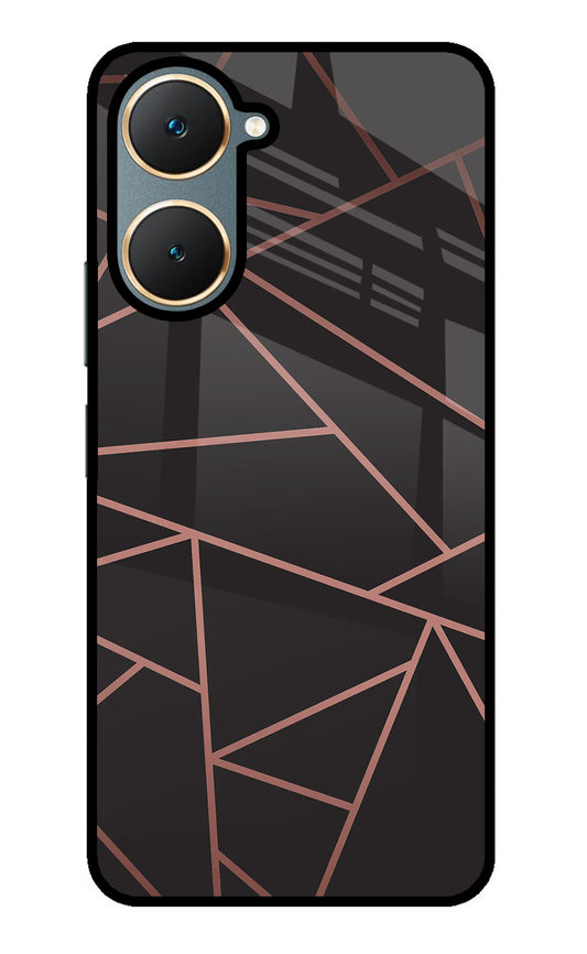 Geometric Pattern Vivo Y18/Y18e Glass Case
