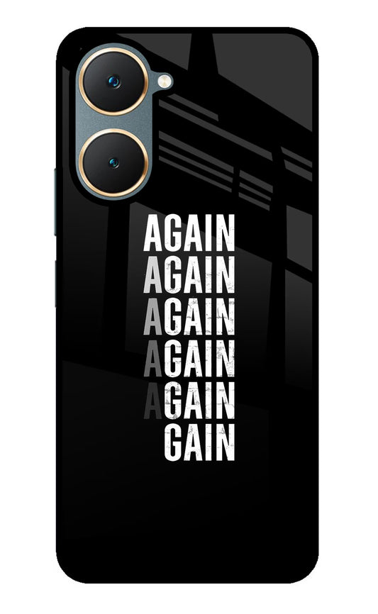 Again Again Gain Vivo Y18/Y18e Glass Case