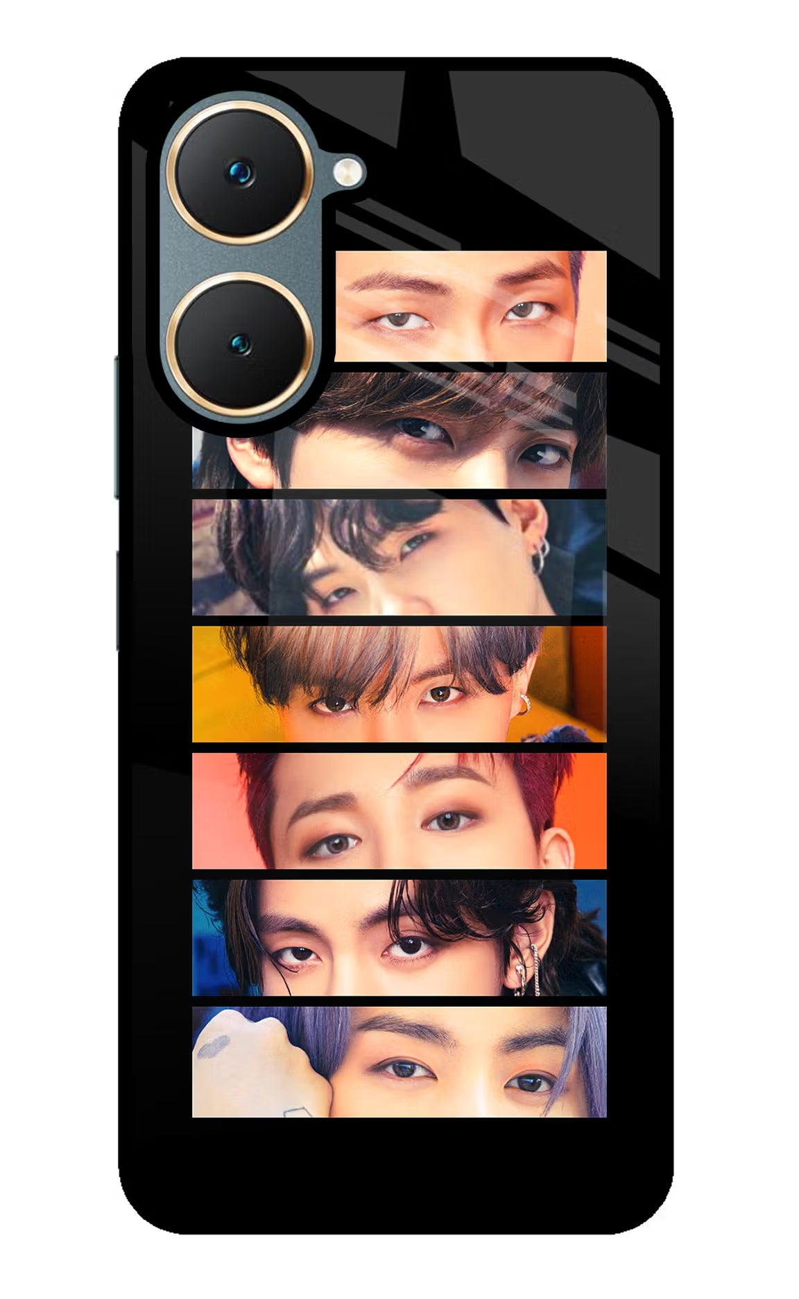 BTS Eyes Vivo Y18/Y18e Glass Case