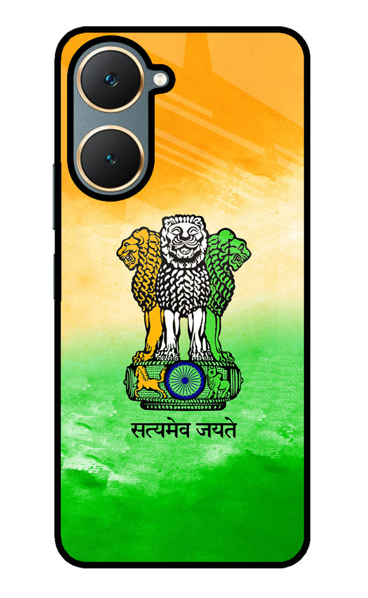 Satyamev Jayate Flag Vivo Y18/Y18e Glass Case