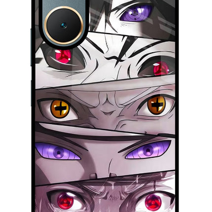 Naruto Anime Vivo Y18/Y18e Glass Case Back Cover by Casekaro