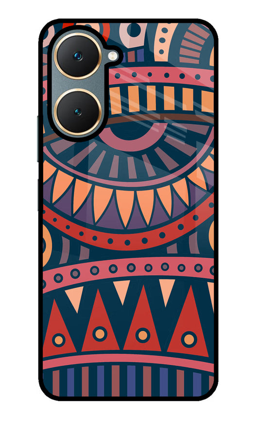 African Culture Design Vivo Y18/Y18e Glass Case