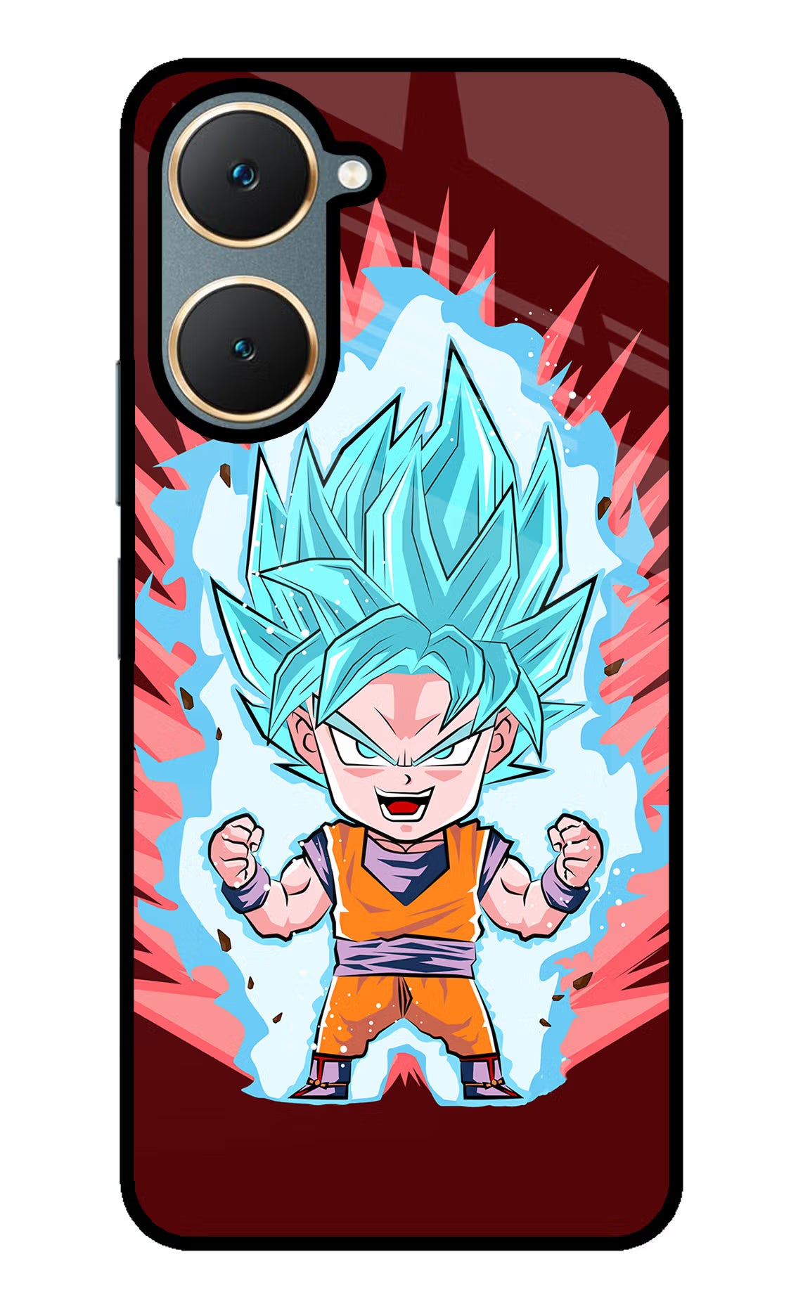 Goku Little Vivo Y18/Y18e Glass Case