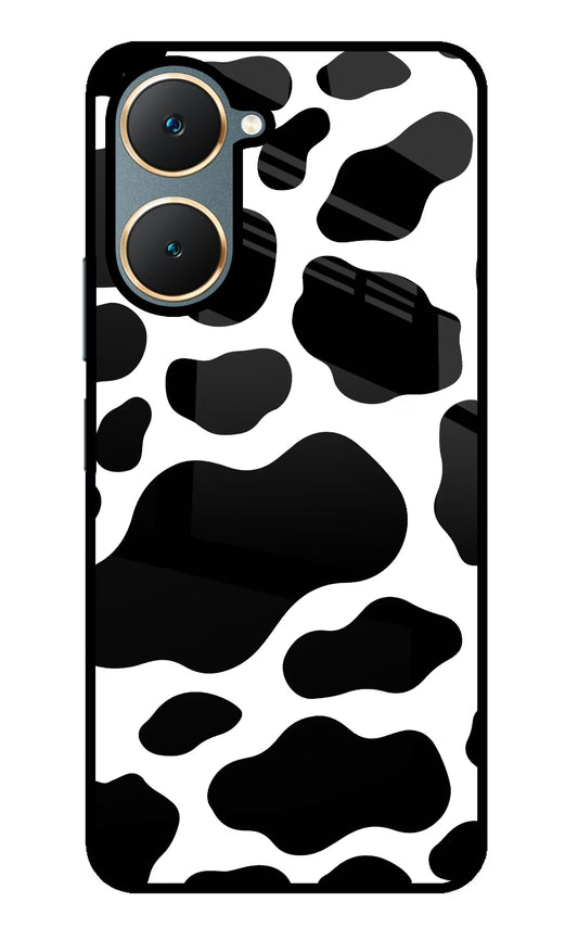 Cow Spots Vivo Y18/Y18e Glass Case