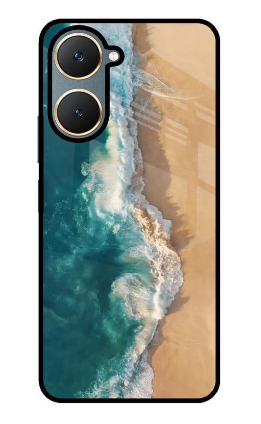 Ocean Beach Vivo Y18/Y18e Glass Case