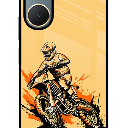 Off-Road Fury Vivo Y18/Y18e Glass Case