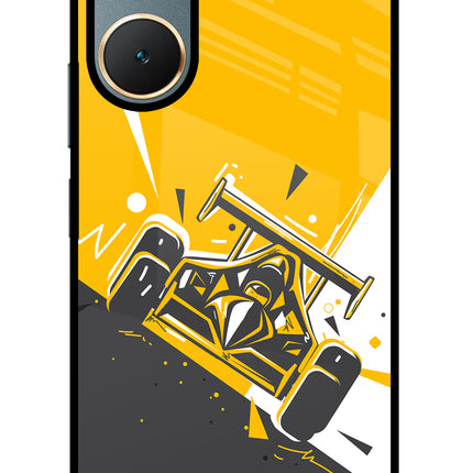 Track King Vivo Y18/Y18e Glass Case