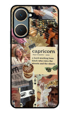 Capricorn Zodiac Vivo Y18/Y18e Glass Case