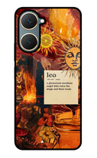 Leo Zodiac Vivo Y18/Y18e Glass Case