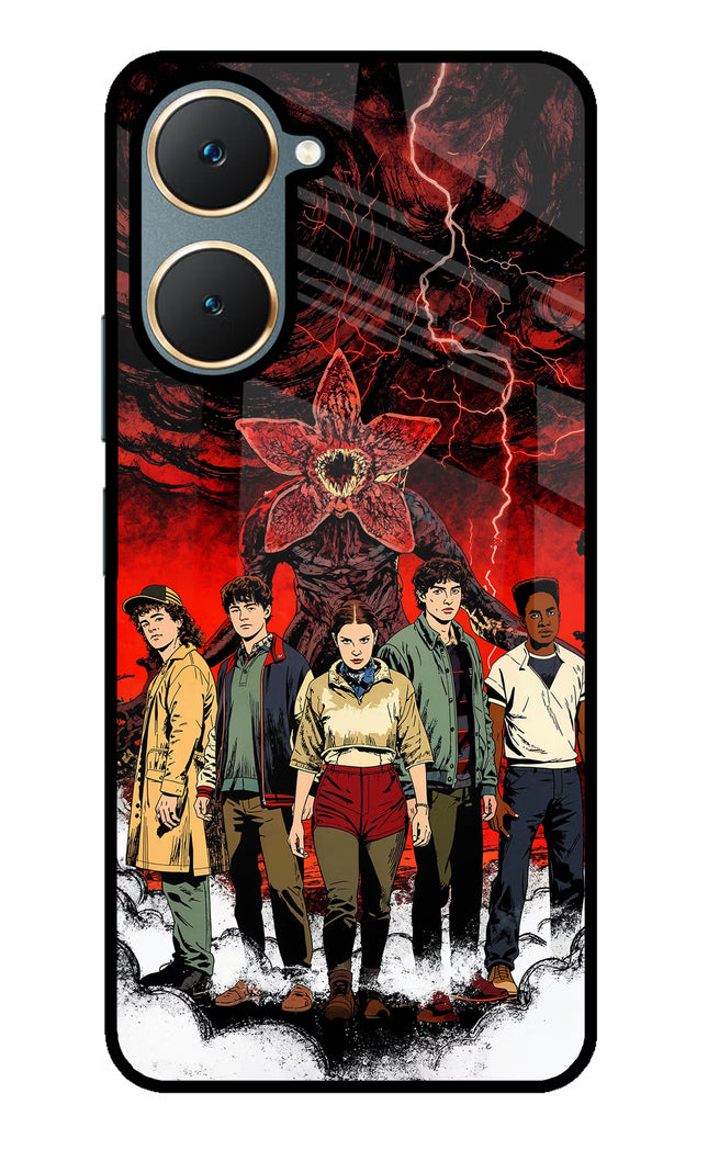 Ordinary Things Characters Vivo Y18/Y18e Glass Case