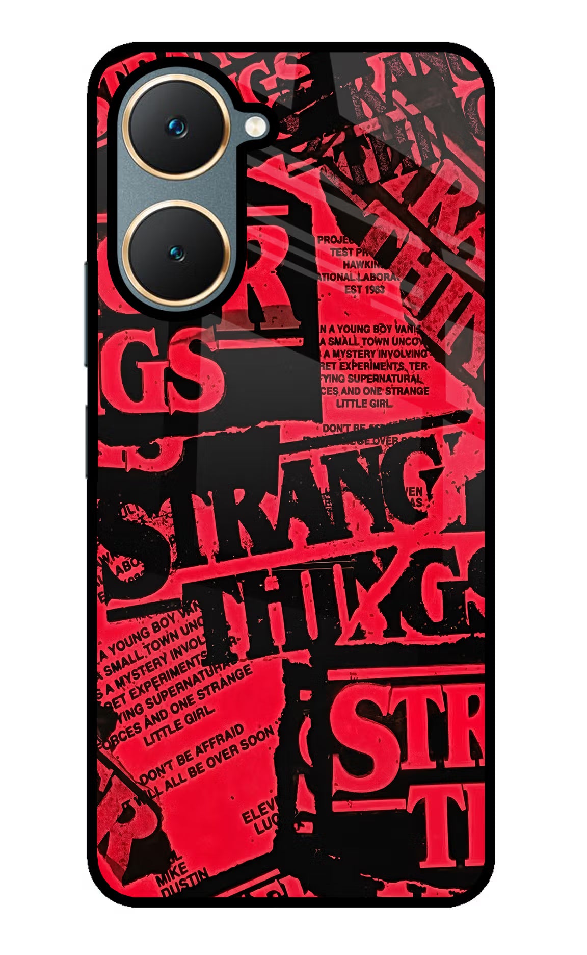 Ordinary Things Vivo Y18/Y18e Glass Case Back Cover by Casekaro