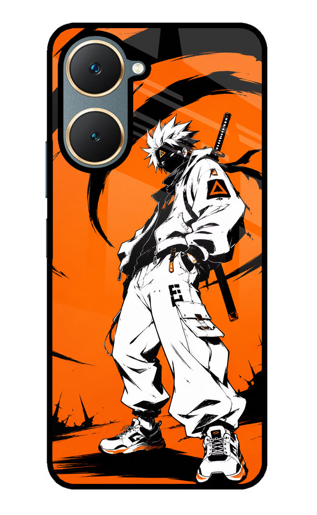 Street Samurai  Vivo Y18/Y18e Glass Case