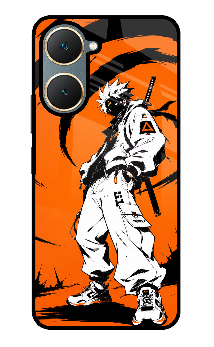Street Samurai  Vivo Y18/Y18e Back Cover, Glass case
